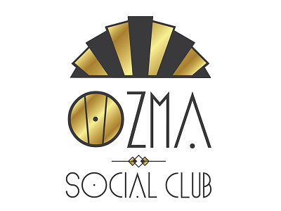 Ozma Social Club logo branding friend of dorothy lgbt logo the road to oz