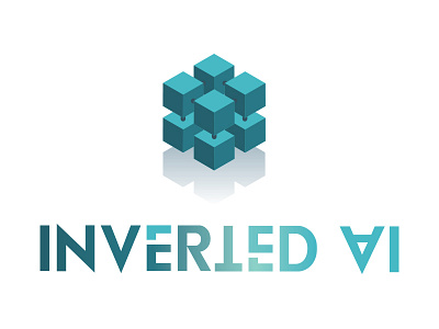Inverted AI a.i. artificial intelligent emerging tech emerging technologies logo saas technology