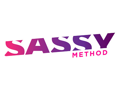 Sassy Method Cut Angles angualr type branding cut type fast and furious logo typography