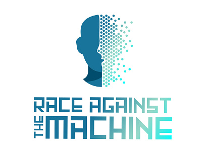 Race Against The Machine: Futureshock a.i. artificial intelligence branding design emerging tech emerging technologies icon logo technology