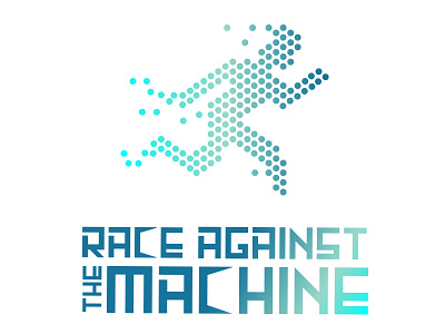Race Against The Machine: Digital Human a.i. artificial intelligence branding design emerging tech emerging technologies icon logo technology