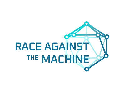 Race Against The Machine: Emerging tech a.i. artificial intelligence branding emerging technologies logo technology