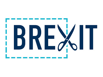 Brexit (Scissors) cutbacks cutout illustration logo politics united kingdom