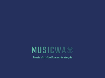 Music streaming logo example banner branding design graphic design illustration logo