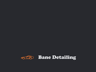 Car detailing logo example