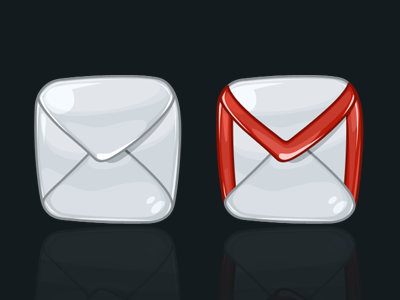 email & gmail android email gmail icons illustration mail vector