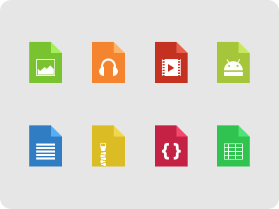 Explorer icons by Milos Mirkovic on Dribbble