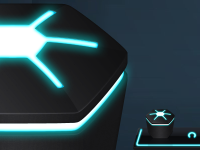 Tron Icons and Dock