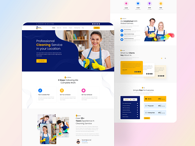 Cleaning Service Landing Page