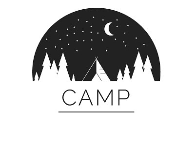 Camp #DailyCreativeChallenge dailycreativechallenge design illustrator logo