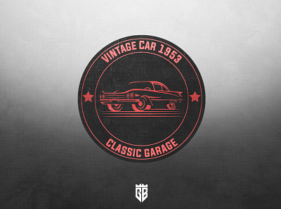 Logo Vintage car 1953