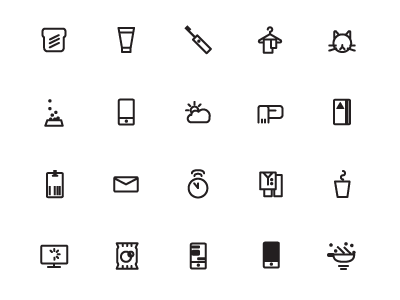 Teeny Icon icons geometric daily tiny 32px