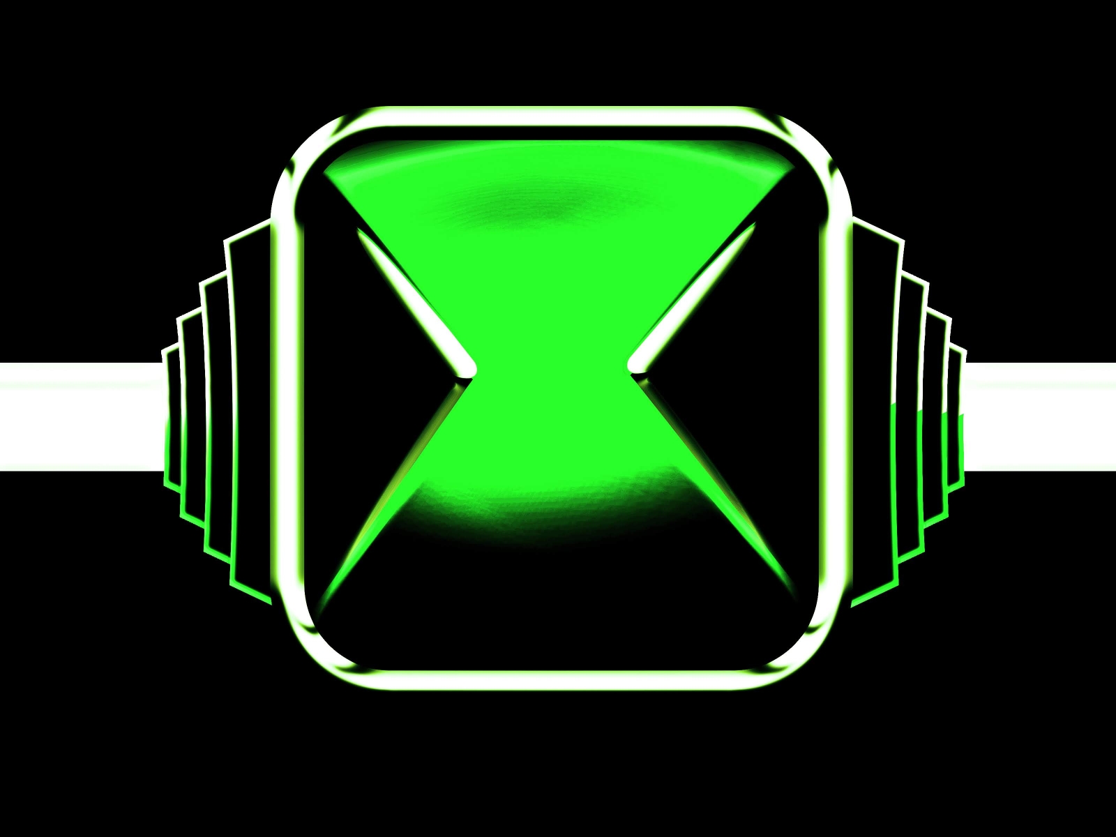 Smart Watch Ben 10, Green Light, animated, HD phone wallpaper | Peakpx