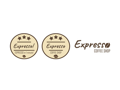 Expresso Brand cafebrand coffee logo logodesign productbrand