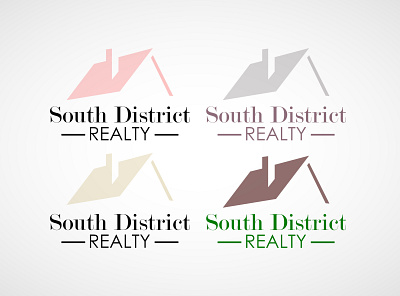 South District Brand branding design logo logodesign logorealty realty