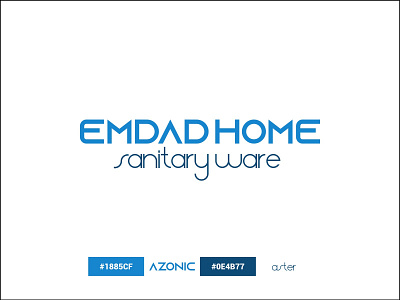 Emdad Home Brand blue home sanitary sanitaryware