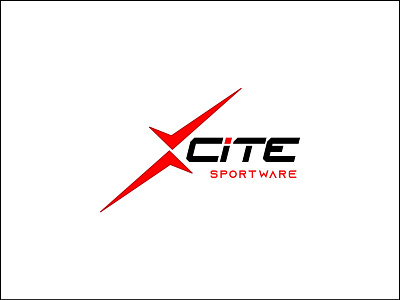 xcite Brand red sport sportswear