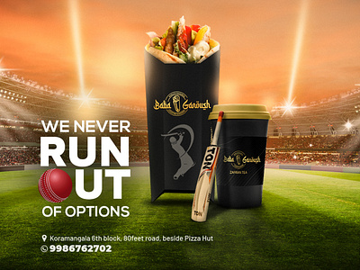 Cricket IPL Poster Design cricket graphic design poster design social socialmedia