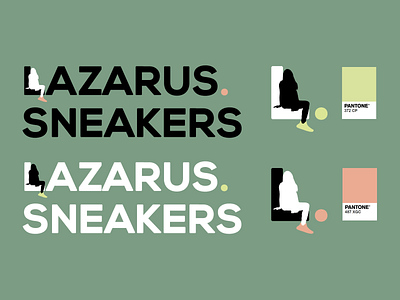 Logo Design | Lazarus Sneakers branding design flat icon logo minimal