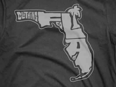 Tee Design for FLA Clothing Co. fla clothing halftone def