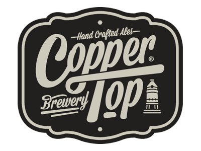 Copper Top Brewery Logo brewery copper top florida logos