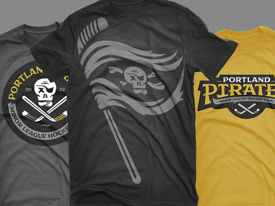 Portland Pirates - Minor League Hockey Club - Jerseys by Tron Burgundy on  Dribbble