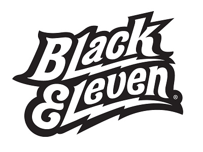 THE BLACK ELEVEN apparel black eleven halftone def logo