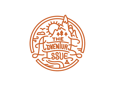 5280 Magazine Adventure Issue Stamp Icons