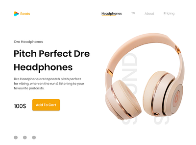 Headphone UI design headphones logo payment ui ux