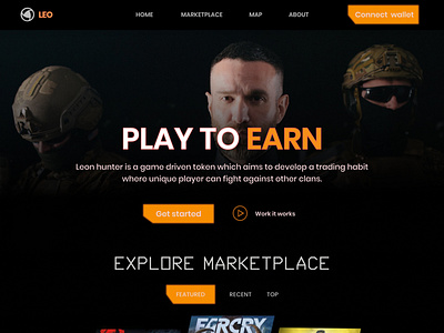 Web3 gaming UI design