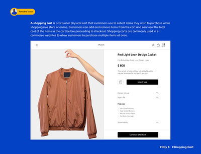 Shopping Cart design product design products ui uiux ux website website ecommerce