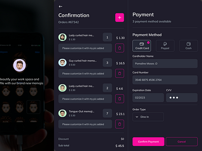 Confirmation Page confirmation page design payment ui uiux ux