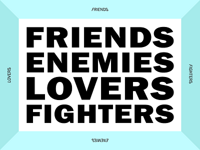 Friendsandenemies