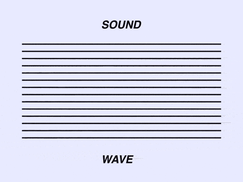 Waves after black effects gif motion purple sound wave