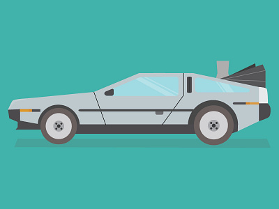 Back to the Future Illustration
