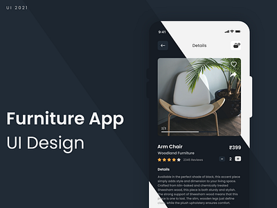 Furniture App UI Concept