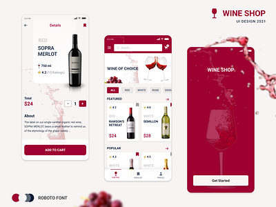 Wine Ordering App