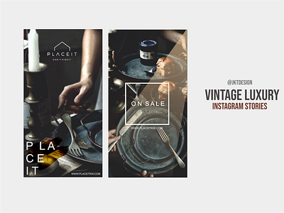 Vintage Luxury instagram story aesthetic animation book cover design colors design flyer illustration instagram jakarta jktdesign jktdesigncompany marketing poster