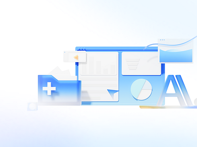 just something 3d design icon ui