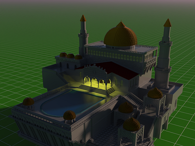 Mosque voxel