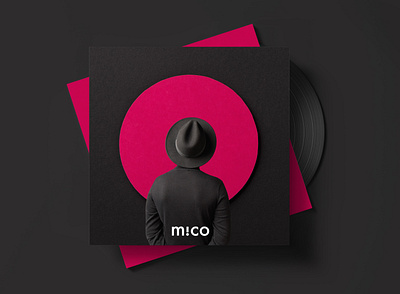 m!co Album Cover Design branding design graphic design photography photoshop