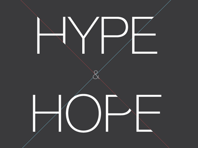 Hype and Hope 2.0 dark hip hope hype x