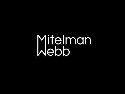 Mitelman Webb Logotype designbyuandi logo logotype monogram