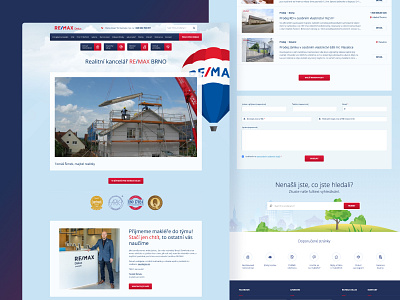 Website RE / MAX Delux real estate agency