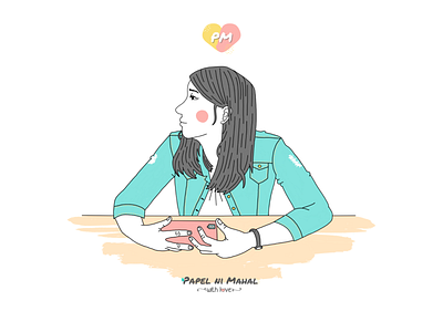 SELF PORTRAIT design flat minimal pastel png