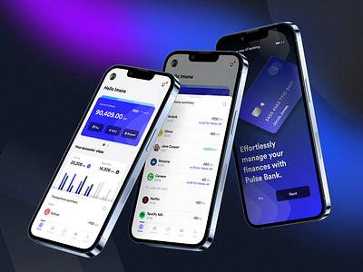 Mobile banking concept