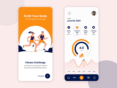 Trending 🏋️‍♂️ Fitness App UI Design app design application design branding fitness fitness app fitness tracker illustration mobile app mobile app design mobileappdesign running app tracking app ui ui design uiux ux ui ux design workout