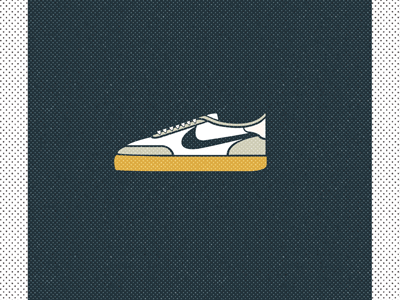 Nike Killshot fashion illustration illustrator line art nike shoe