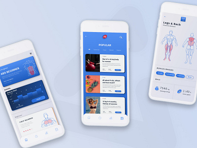 24HourFitness Mobile App Design Scene 2