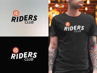 Riders Club Logo/Tee Concept apparel black logo pnw portland t shirt